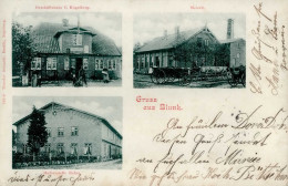 Blunk (2361) Meierei Handlung C. Kugelberg Hufnerstelle Reher 1901 I-II (fleckig) - Autres & Non Classés