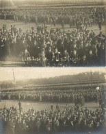 Flensburg (2390) 2 Foto-AK Umzug Am 13.3.1920 Anlässlich Des Kapp-Putsches In Berlin, Sehr Selten I-II - Other & Unclassified