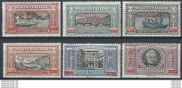 1924 Somalia Manzoni 6v. MNH Sass. N. 55/60 - Other & Unclassified