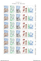 1975 Storia Di Milano , Minifoglio Nuovo ERINNOFILO MNH** - Erinnophilie