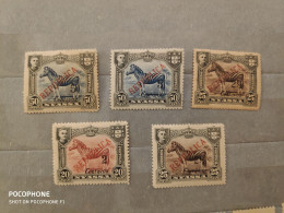 1921	Nyassa	Zebras  (F94) - Sonstige - Afrika