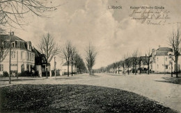 Lübeck (2400) Kaiser-Wilhelm-Strasse 1919 I-II - Other & Unclassified