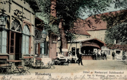 Ratzeburg (2418) Hotel Schützenhof 1906 I-II (Marke Entfernt) - Otros & Sin Clasificación