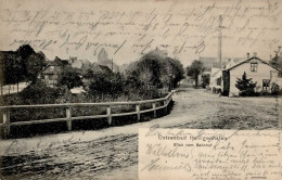 Heiligenhafen (2447) Blick Vom Bahnhof Fabrik 1907 I-II - Autres & Non Classés