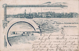 Fehmarn (2448) Hafen Burgstaaken 1906 II (Stauchung) - Sonstige & Ohne Zuordnung