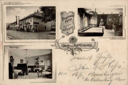 Rotenburg (2720) Hotel Gasthaus Bollings 1906 I-II (fleckig) - Otros & Sin Clasificación