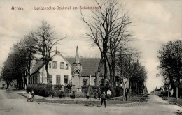 Achim (2807) Langensalza Denkmal 1911 I - Autres & Non Classés