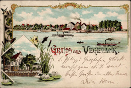 Vegesack (2800) Dampfer 1898 I-II (Einriß) - Autres & Non Classés