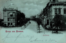 Bremen (2800) Mondschein-AK Parkstrasse 1898 I-II - Andere & Zonder Classificatie