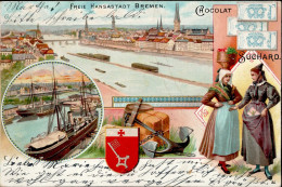 Bremen (2800) Werbe-Karte Chocolat Suchard 1902 I-II - Sonstige & Ohne Zuordnung