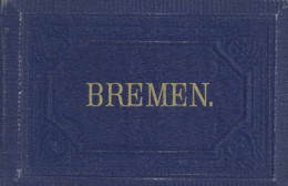 Bremen (2800) Leporello Mit 19 Versch. Ansichten Glanzfotos In S/w 6x9 Cm II - Andere & Zonder Classificatie