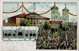Hannover (3000) Schützenfest 1898 I- - Other & Unclassified