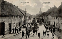 Pattensen (3017) Dammstrasse Schützenfestzug 1917 I-II - Autres & Non Classés