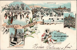 Hannover (3000) Herrenhauser Allee Marienburg Geöffnetes Grab 1898 I-II (Stauchung) - Otros & Sin Clasificación
