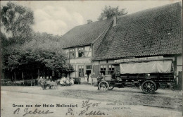 Mellendorf (3001) Gasthaus Zum Eichenkrug Städtische Lagerbier Brauerei Auto 1905 I - Other & Unclassified