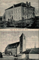 Bassel (3040) Gasthaus Bäckerei L. Klein Kirche St. Johann 1918 I-II (Stauchungen, Randmangel) - Other & Unclassified