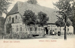 Lünzen (3043) Gasthaus W. Otto 1907 I-II - Other & Unclassified