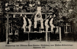 Bückeburg (3062) Männer-Turn-Verein Bückeburg Vom Fürsten-Geburtstags-Kommers 1912 I - Sonstige & Ohne Zuordnung