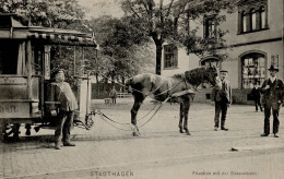 Stadthagen (3060) Pferdebahn Handlung Busch 1912 I - Autres & Non Classés