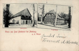 Blenhorst (3071) Badehaus Logirhaus 1903 I-II (Ecken Abgestossen) - Other & Unclassified
