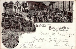 Celle (3100) Gasthaus Berggarten Inh. Westerwald 1898 I- - Celle