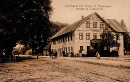 Müden (3105) Gasthaus Zur Post Inh. Niemeyer I- - Autres & Non Classés