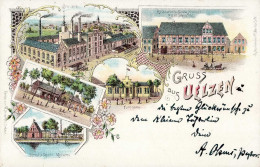 Uelzen (3110) Schützenhaus Gasthaus Steinfeld Brauerei 1899 I - Sonstige & Ohne Zuordnung