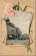 Uelzen (3110) Veersser-Strasse 1904 Prägekarte I-II (Stauchung) - Autres & Non Classés