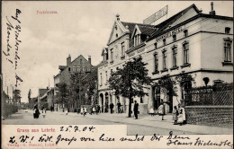 Lehrte (3160) Poststrasse Hotel Bahnhof 1904 I-II - Other & Unclassified