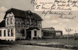 Lehrte (3160) Gasthaus Schwanenburg 1905 II (kleine Stauchungen) - Sonstige & Ohne Zuordnung