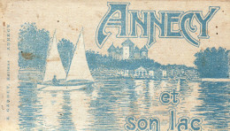 (25/04/24) 74-CPA ANNECY - CARNET INCOMPLET DE 23/24 CARTES - Annecy