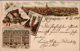 Hildesheim (3200) Gasthaus Auf Dem Galgenberg Handlung Auswahl 1898 I- - Hildesheim
