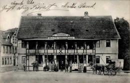 Bad Grund (3362) Hotel Schützenhaus Sieverts 1910 I-II - Otros & Sin Clasificación