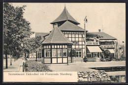 AK Starnberg, Seerestaurant Undosabad Mit Promenade  - Starnberg