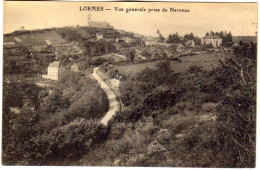 58 / LORMES - Vue Générale Prise De Narveau - Lormes