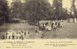 ANDERLECHT - Le Château De Béthanie - Filiale  A Du Mont Thabor - L'hydrothérapie Dans Les étangs à Eau Courante Du Parc - Anderlecht