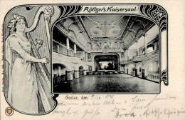 Goslar (3380) Bahnhofs-Hotel Zum Schützenhof 1904 I - Goslar