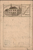 Göttingen (3400) Vorläufer Gasthaus Zum Rathskeller 1897 II (kleine Stauchungen) - Göttingen