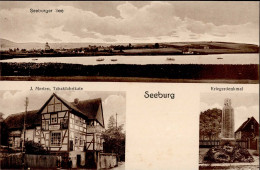 Seeburg (3401) Handlung Tabakfabrikate J. Merten Kriegerdenkmal I-II - Sonstige & Ohne Zuordnung