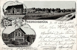 FRIEDRICHSBRÜCK (3436) - Forsthaus Schule  I-II - Other & Unclassified