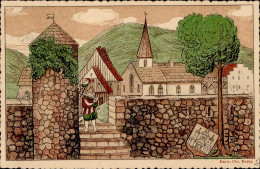 Bodenwerder (3452) Heimatfest 400. Jähriges Schützenjubiläum 19.-26. Juli 1914 Künstlersteindruck I- - Autres & Non Classés