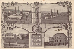 Vorwohle (3456) Gasthaus Hilse Zement Fabrik 1922 I-II - Sonstige & Ohne Zuordnung