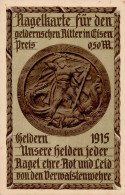 Geldern (4170) Nagelkarte Für Den Geldernschen Ritter In Eisen 1915 I - Geldern