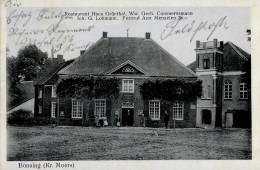 Menzelen (4234) Bönning Restaurant Haus Grünthal 1914 I-II - Xanten