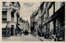 Mülheim An Der Ruhr (4330) Schuhwarenhandlung Katz Bachstrasse Emaillehandlung Schmidt I- (Marke Teilweise Entfernt) - Mülheim A. D. Ruhr