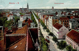 Münster (4400) Hammerstrasse 1910 I-II (fleckig) - Muenster