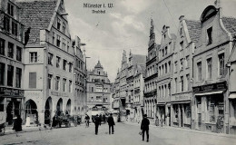 Münster (4400) Handlung Hoeter Handlung Buschmann Handlung Moscher Hut- Und Pelzhandlung 1913 I- - Münster