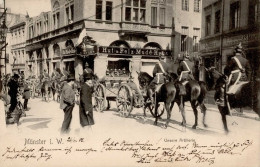 Münster (4400) Hut- Und Pelzhandlung Adler 1902 I-II - Münster