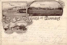 Warendorf (4410) Bahnhof Schützenhaus 1898 I - Autres & Non Classés