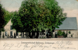 Schöppingen (4437) Gasthaus Röhlmann 1907 I-II - Sonstige & Ohne Zuordnung